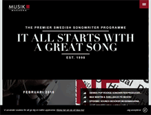 Tablet Screenshot of musikmakarna.se